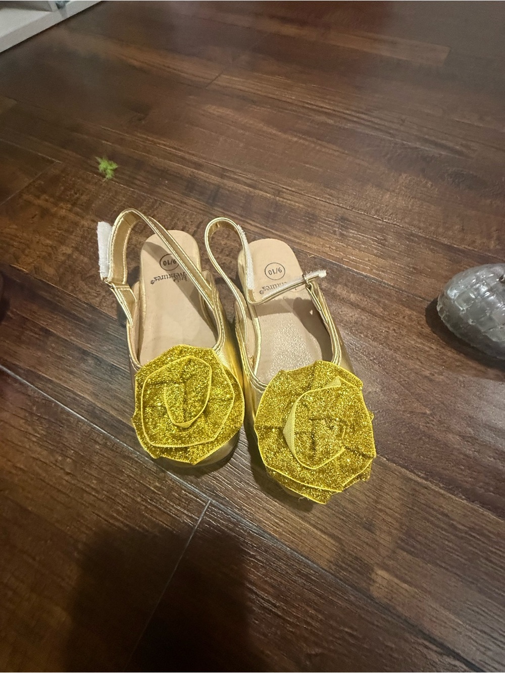 ✨ Belle Princess Gold Dress Up Shoes Beauty & The Beast Inspired Shoes ✨